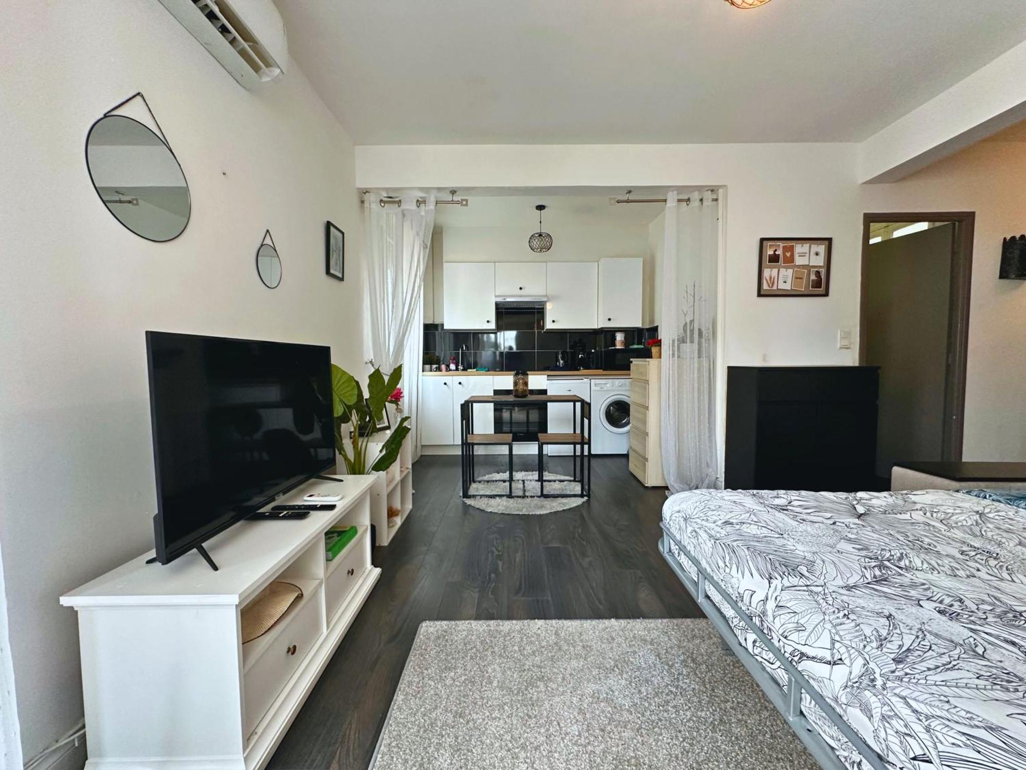 Cosy Palm Beach, Studio Pres De La Mer Et De La Croisette Cannes Bagian luar foto